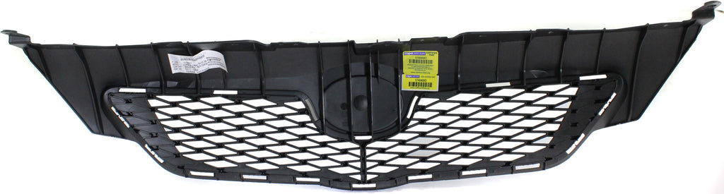COROLLA 09-10 GRILLE, Painted Black, Japan Built Vehicle - CAPA