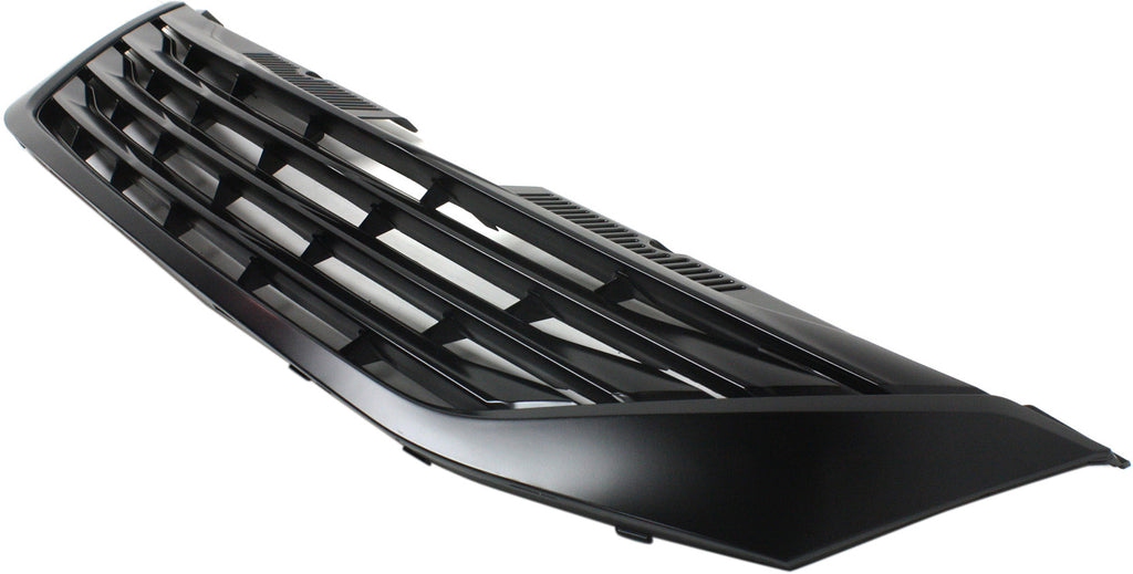 SIENNA 11-17 GRILLE, Black Shell and Insert, w/o Radar Cruise Control, (Base, 7-Seater)/L Model - CAPA