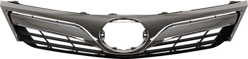 CAMRY 12-14 GRILLE, Painted Black Shell and Insert, LE/XLE, (Exc. Hybrid Model) - CAPA