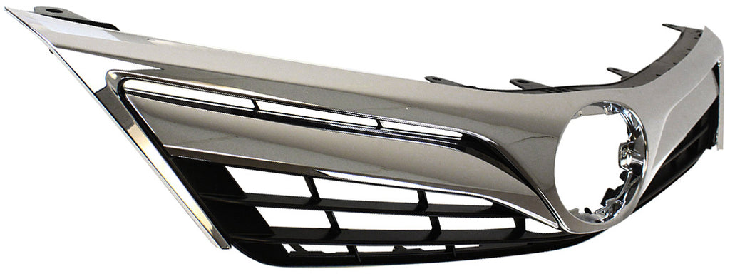 CAMRY 12-14 GRILLE, Painted Black Shell and Insert, LE/XLE, (Exc. Hybrid Model) - CAPA
