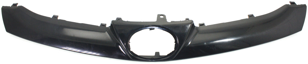 SIENNA 06-09 GRILLE MOLDING, Upper, Black, w/ Park Assist Sensor, Plastic