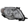 COROLLA 09-10 HEAD LAMP RH, Assembly, Halogen, Black Interior, S/XRS Models, North America Built Vehicle - CAPA