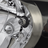 COROLLA 09-10 HEAD LAMP LH, Assembly, Halogen, Black Interior, S/XRS Models, North America Built Vehicle - CAPA