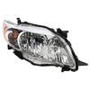 COROLLA 09-10 HEAD LAMP RH, Assembly, Halogen, Chrome Interior, Base/CE/LE/XLE Models, North America Built Vehicle - CAPA