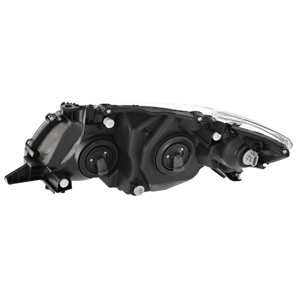 COROLLA 09-10 HEAD LAMP RH, Assembly, Halogen, Chrome Interior, Base/CE/LE/XLE Models, North America Built Vehicle - CAPA