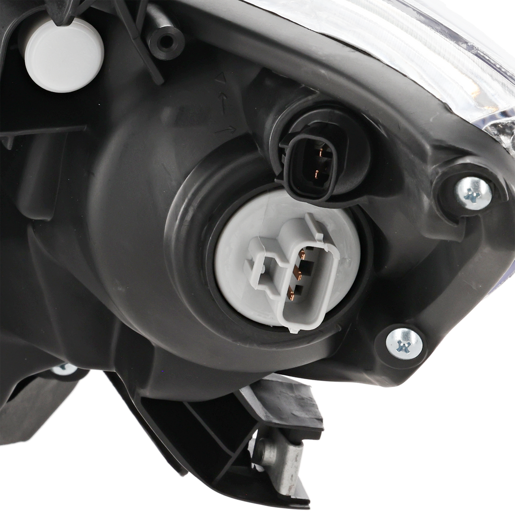 COROLLA 09-10 HEAD LAMP RH, Assembly, Halogen, Chrome Interior, Base/CE/LE/XLE Models, North America Built Vehicle - CAPA