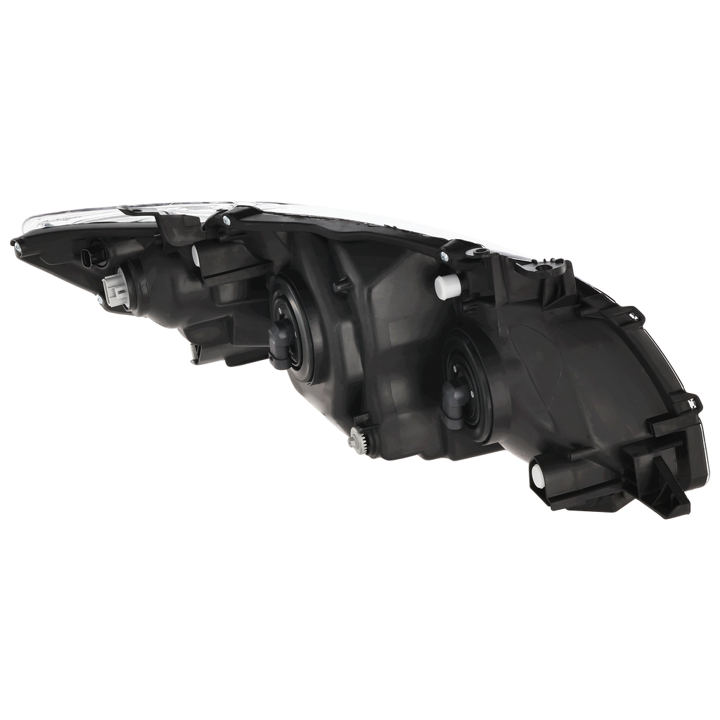 COROLLA 09-10 HEAD LAMP LH, Assembly, Halogen, Chrome Interior, Base/CE/LE/XLE Models, North America Built Vehicle - CAPA