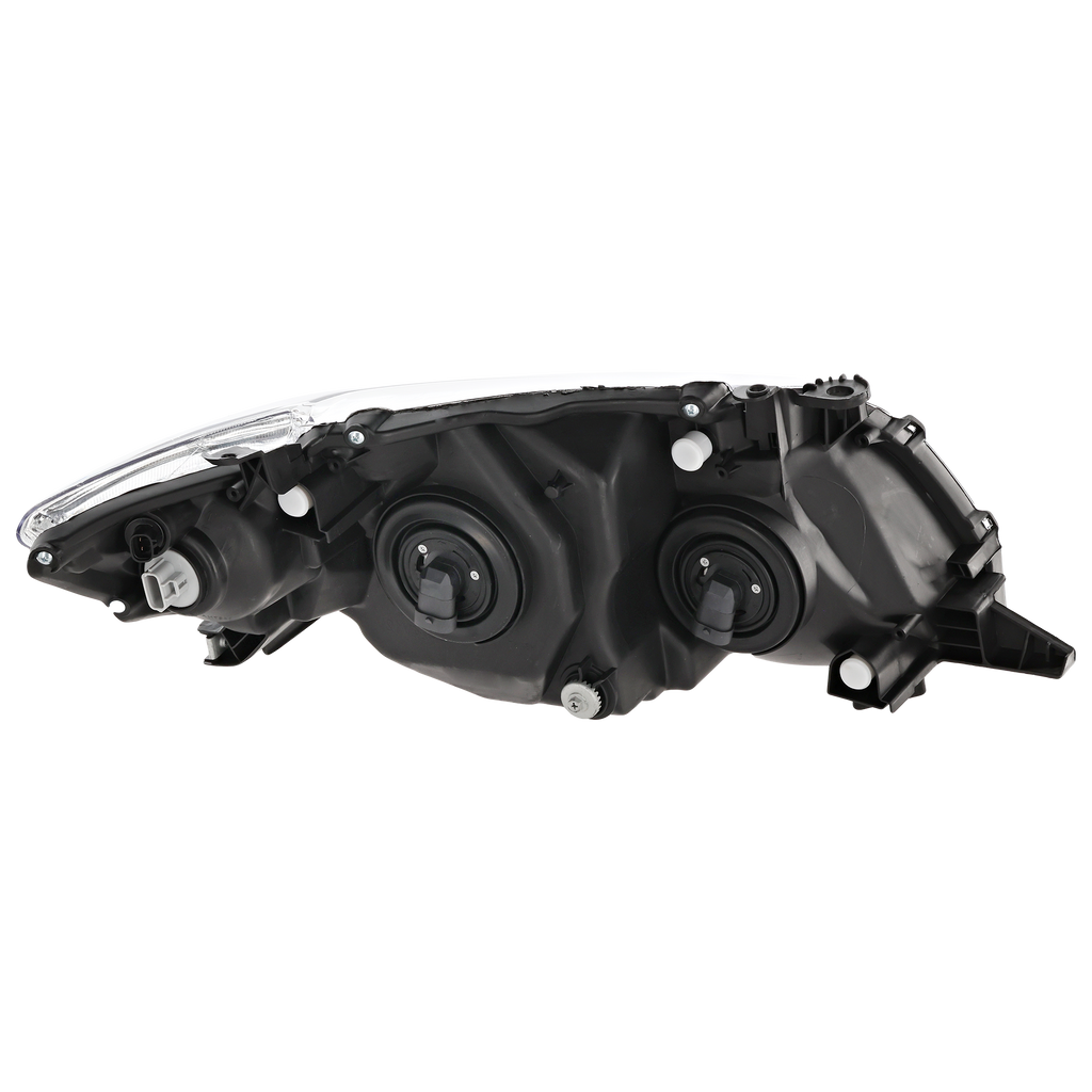 COROLLA 09-10 HEAD LAMP LH, Assembly, Halogen, Chrome Interior, Base/CE/LE/XLE Models, North America Built Vehicle - CAPA