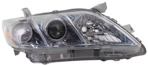 CAMRY 07-09 HEAD LAMP RH, Lens and Housing, Hybrid Model, USA Built Vehicle