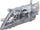 CAMRY 07-09 HEAD LAMP LH, Lens and Housing, Hybrid Model, USA Built Vehicle