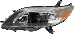 SIENNA 11-14 HEAD LAMP LH, Assembly, Halogen, SE Model - CAPA