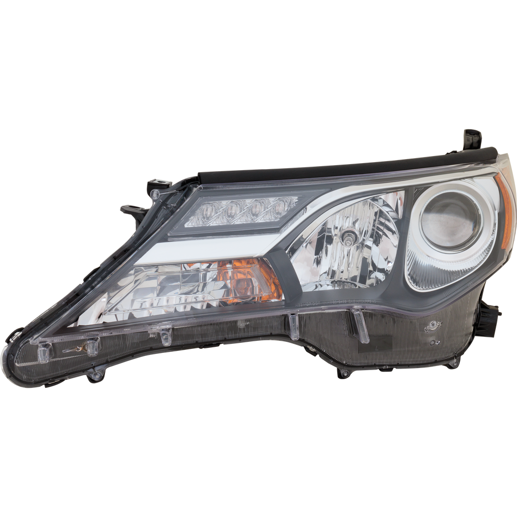 RAV4 13-15 HEAD LAMP LH, Assembly, Halogen, North America Built Vehicle - CAPA