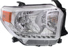 TUNDRA 14-15 HEAD LAMP RH, Assembly, Halogen, SR/SR5/Limited Models, All Cab Types, w/o Level Adjuster - CAPA
