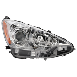 PRIUS C 12-14 HEAD LAMP RH, Assembly, Halogen - CAPA