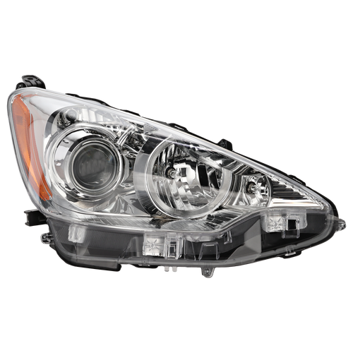 PRIUS C 12-14 HEAD LAMP RH, Assembly, Halogen - CAPA