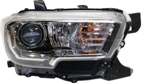 TACOMA 16-17 HEAD LAMP RH, Assembly, w/o LED DRL, w/ Fog Lights - CAPA