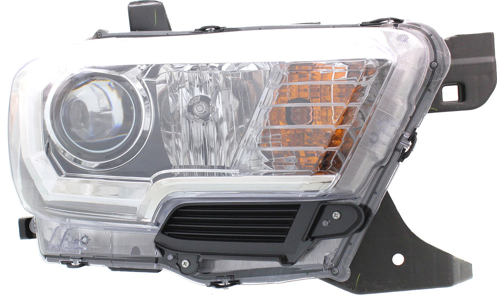 TACOMA 16-17 HEAD LAMP RH, Assembly, w/o LED DRL, w/ Fog Lights