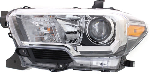 TACOMA 16-17 HEAD LAMP LH, Assembly, w/o LED DRL, w/ Fog Lights