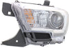 TACOMA 16-17 HEAD LAMP LH, Assembly, w/o LED DRL, w/ Fog Lights