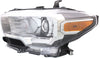 TACOMA 16-17 HEAD LAMP LH, Assembly, w/o LED DRL, w/ Fog Lights