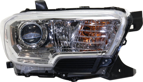 TACOMA 16-18 HEAD LAMP RH, Assembly, w/o LED DRL, w/o Fog Lights - CAPA