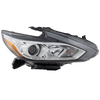 ALTIMA 16-18 HEAD LAMP RH, Assembly, Halogen, Chrome Interior, w/o LED Daytime Running Light - CAPA