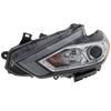 ALTIMA 16-18 HEAD LAMP LH, Assembly, Halogen, Chrome Interior, w/o LED Daytime Running Light - CAPA