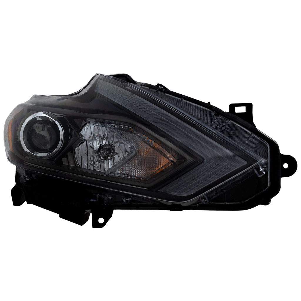 ALTIMA 16-18 HEAD LAMP RH, Assembly, Halogen, Smoke Interior, w/o LED Daytime Running Light