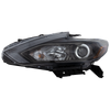 ALTIMA 16-18 HEAD LAMP LH, Assembly, Halogen, Smoke Interior, w/o LED Daytime Running Light - CAPA