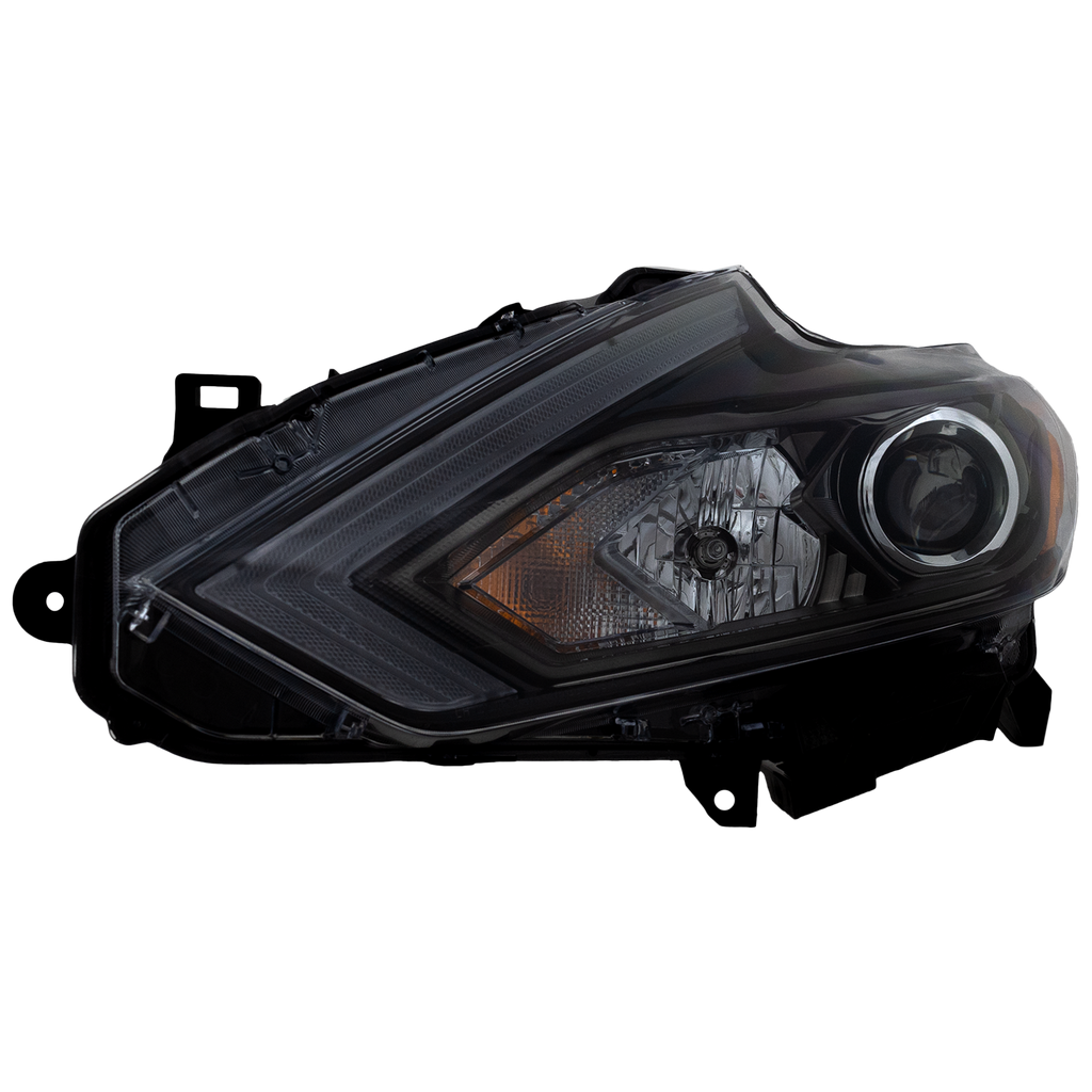 ALTIMA 16-18 HEAD LAMP LH, Assembly, Halogen, Smoke Interior, w/o LED Daytime Running Light