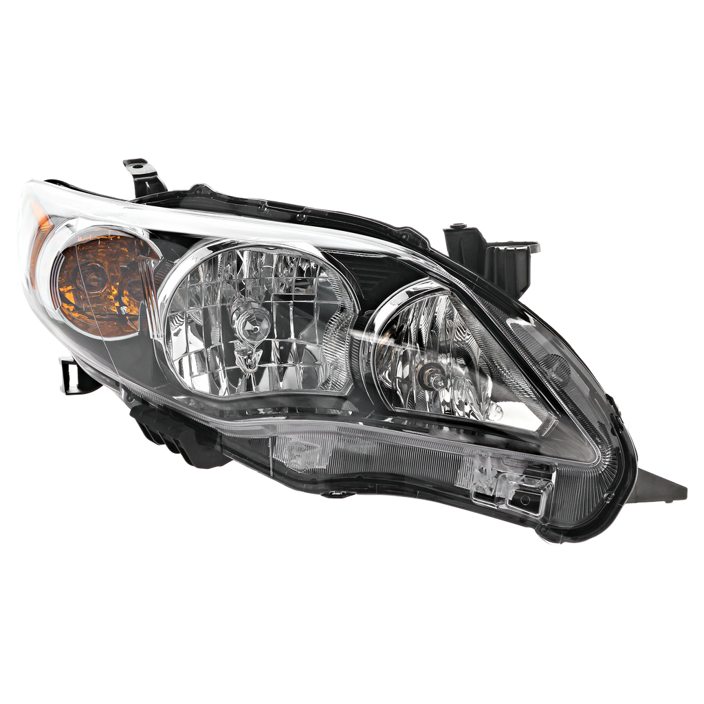 COROLLA 11-13 HEAD LAMP RH, Assembly, Halogen, S/XRS Models, North America Built Vehicle - CAPA