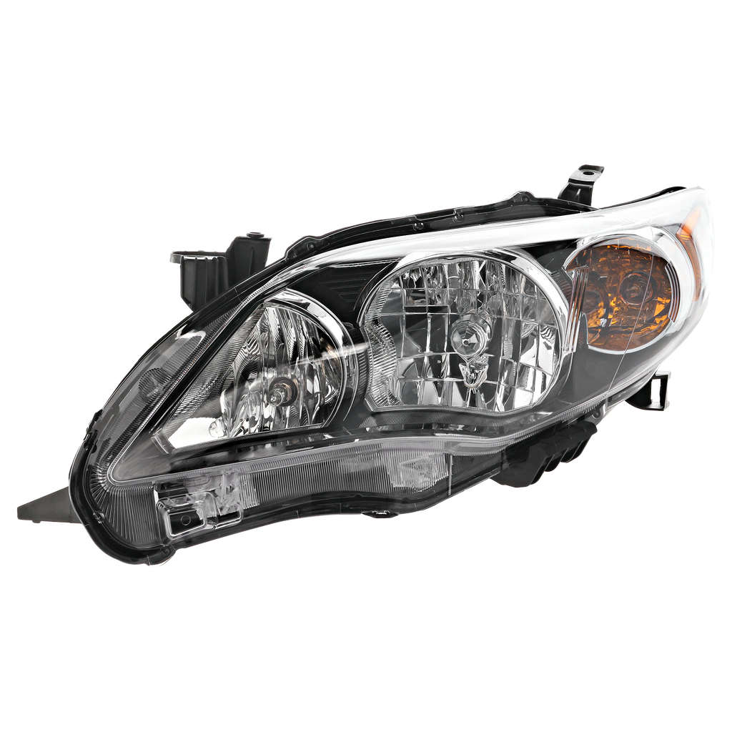 COROLLA 11-13 HEAD LAMP LH, Assembly, Halogen, S/XRS Models, North America Built Vehicle - CAPA