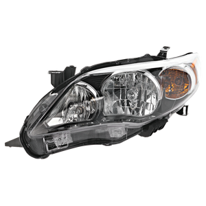 COROLLA 11-13 HEAD LAMP LH, Assembly, Halogen, S/XRS Models, North America Built Vehicle - CAPA