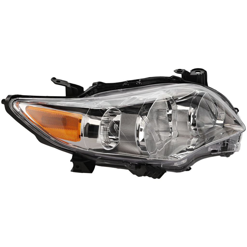 COROLLA 11-13 HEAD LAMP RH, Assembly, Halogen, Base/CE/LE/L Models, North America Built Vehicle - CAPA