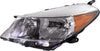 YARIS 12-14 HEAD LAMP LH, Lens and Housing, Halogen, Sport Type, Hatchback