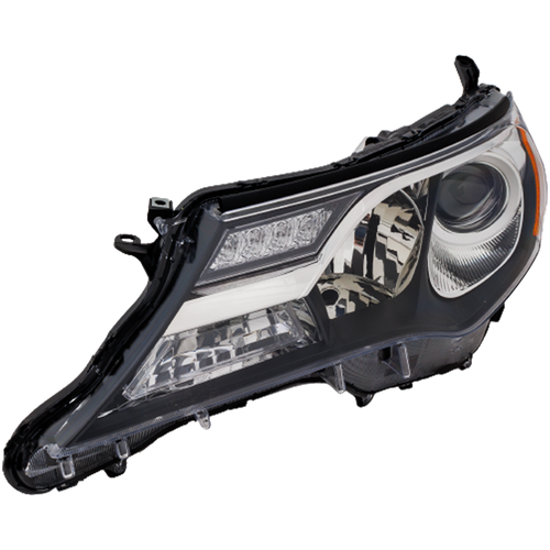 RAV4 13-15 HEAD LAMP LH, Lens and Housing, Halogen, (Exc. EV Model), Japan Built Vehicle - CAPA