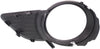 SIENNA 11-17 FRONT FOG LAMP MOLDING RH, Black, w/ Chrome Trim, w/ Park Distance Control Sensor Holes
