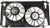 RAV4 06-11 RADIATOR FAN ASSEMBLY, Dual Fan, 2.4L/(2.5L Eng., Japan Built Vehicle)