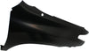 HIGHLANDER 11-13 FRONT FENDER RH, Primed, (Exc. Hybrid Models), w/ Antenna Hole - CAPA