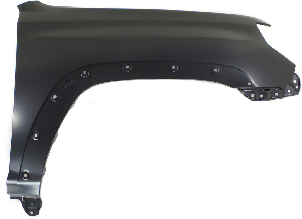 4RUNNER 14-23 FRONT FENDER RH, Primed, Steel, w/o Signal Light Hole and Antenna Hole - CAPA