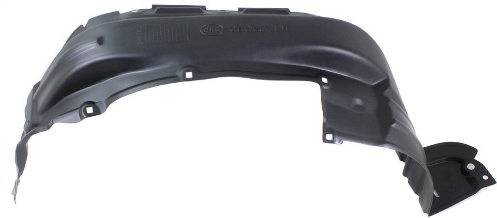 4RUNNER 10-13 FRONT FENDER LINER LH, Plastic, Vacuum Form, 17 in. Wheels