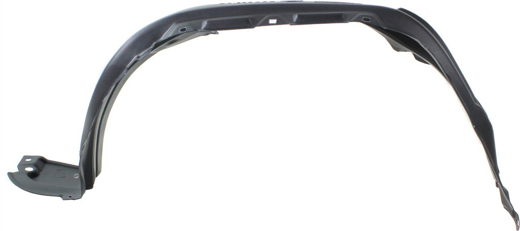 4RUNNER 10-13 FRONT FENDER LINER LH, Plastic, Vacuum Form, 17 in. Wheels
