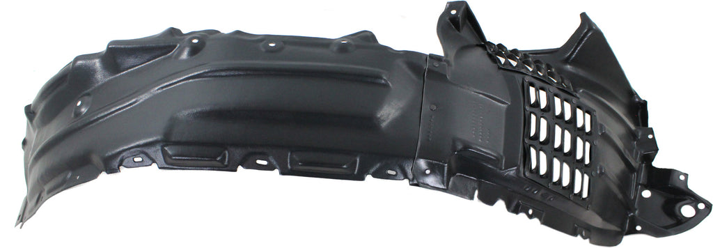 LAND CRUISER 10-15 FRONT FENDER LINER RH, Plastic, Vacuum Form, Rear Section, From 4-10