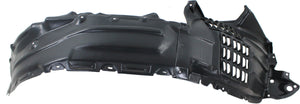 LAND CRUISER 10-15 FRONT FENDER LINER RH, Plastic, Vacuum Form, Rear Section, From 4-10