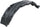 LAND CRUISER 10-15 FRONT FENDER LINER RH, Plastic, Vacuum Form, Rear Section, From 4-10
