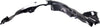 PRIUS V 15-18 FRONT FENDER LINER LH, Plastic, Vacuum Form, From 2-15