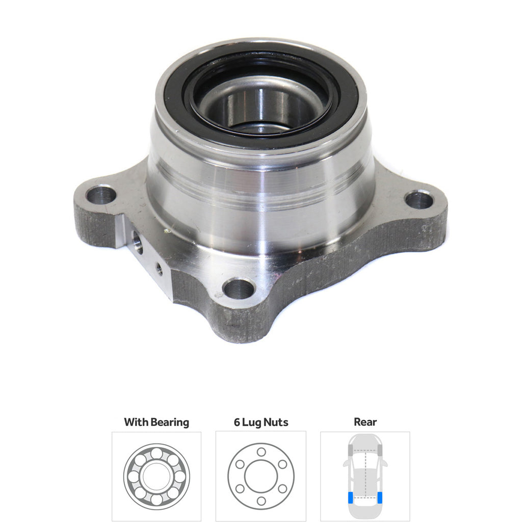 4RUNNER 03-20 REAR WHEEL BEARING LH, RWD/4WD, Module