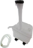 MATRIX 09-13 WASHER RESERVOIR, Assy w/ Dual Pump and Cap, 2.4L/1.8L Eng, w/ Rear Wiper, USA Built