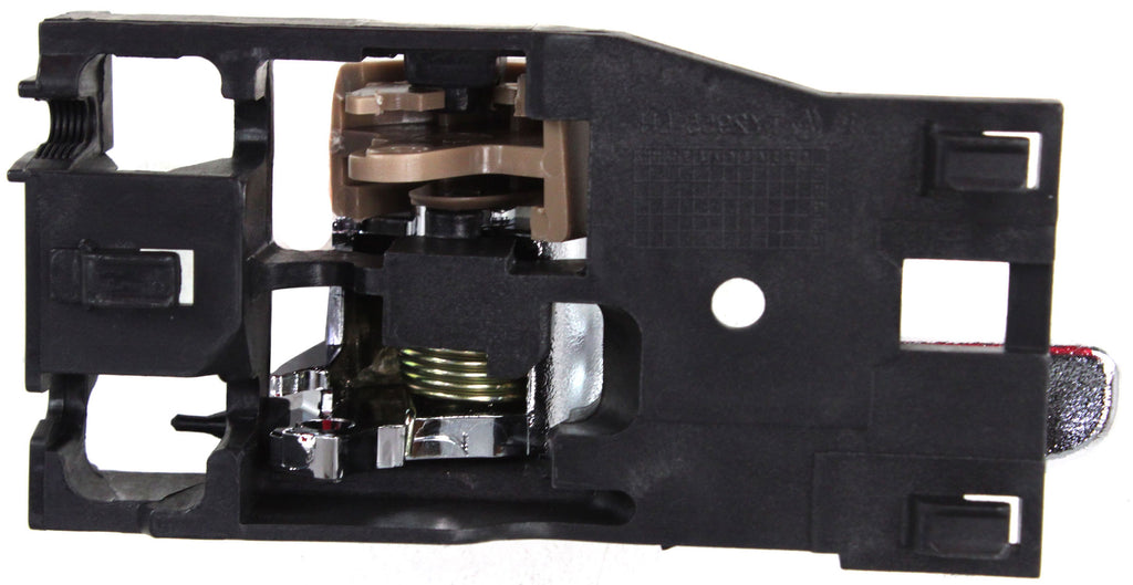 AVALON 00-04 / SEQUOIA 01-07 FRONT INTERIOR DOOR HANDLE RH, Chrome Lever, Brown (Fawn) Knob (=REAR)