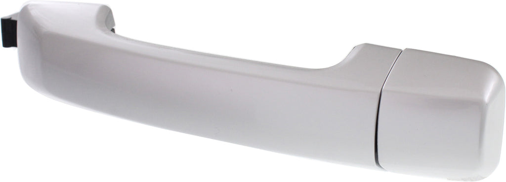 FJ CRUISER 07-14 FRONT EXTERIOR DOOR HANDLE RH, Painted Silver, w/ Cover, w/o Keyhole